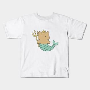 Aquarius Cat Zodiac Sign Kids T-Shirt